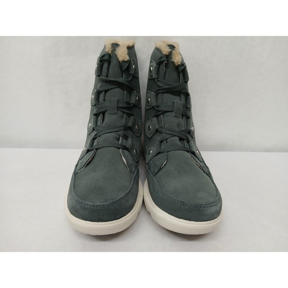 Sorel Women's Explorer Next Joan Waterproof Boots NL5031-028 Gray White Sz 8 - Picture 5 of 9